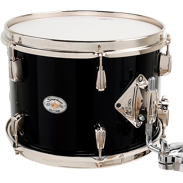 Slingerland Studio King 3-Piece Shell Pack with 22" Bass Drum Del Norte Black Lacquer