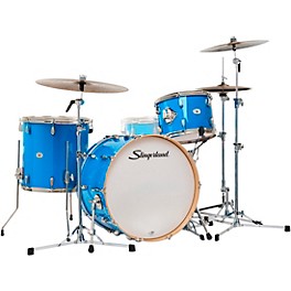 Slingerland Studio King 3-Piece Shell Pack with 22" Bass Drum Lunar Blue Lacquer
