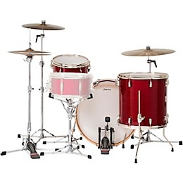 Slingerland Studio King 3-Piece Shell Pack with 22" Bass Drum Royal Crimson Lacquer