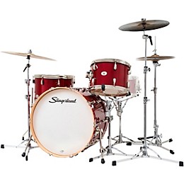 Slingerland Studio King 3-Piece Shell Pack with 22" Bass Drum Royal Crimson Lacquer