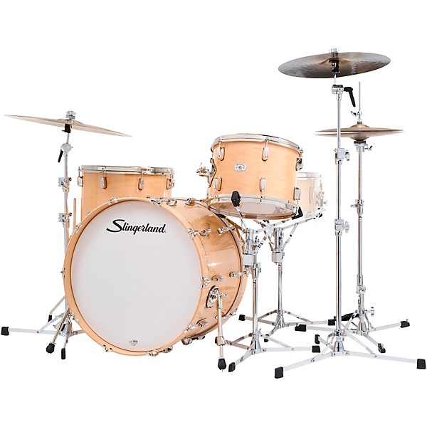Slingerland Studio King 3-Piece Shell Pack with 22" Bass Drum Ventura Sand Lacquer
