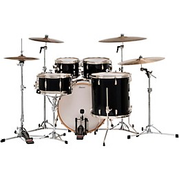 Slingerland Studio King 5-Piece Shell Pack with 22" Bass Drum Del Norte Black Lacquer