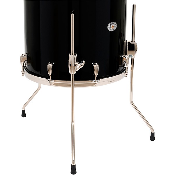 Slingerland Studio King 5-Piece Shell Pack with 22" Bass Drum Del Norte Black Lacquer