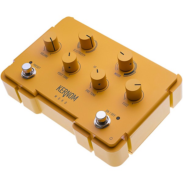 Kernom Moho Fuzz Effects Pedal Yellow