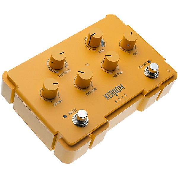 Kernom Moho Fuzz Effects Pedal Yellow