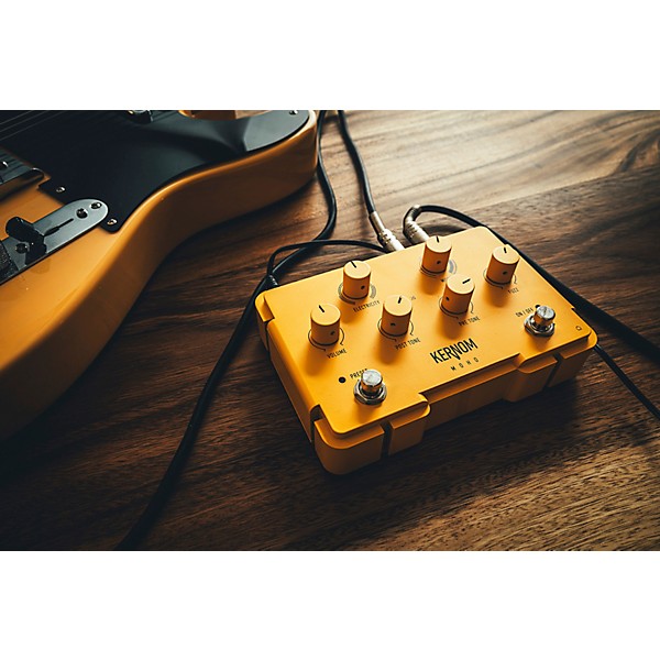 Kernom Moho Fuzz Effects Pedal Yellow