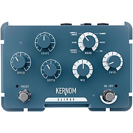 Kernom Elipse Modulation Effects Pedal Teal