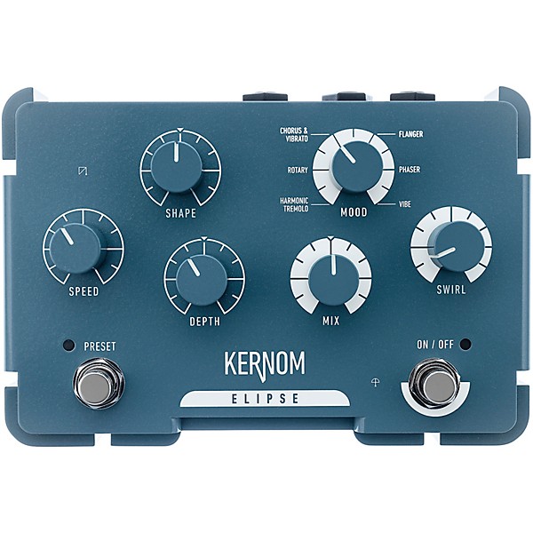 Kernom Elipse Modulation Effects Pedal Teal