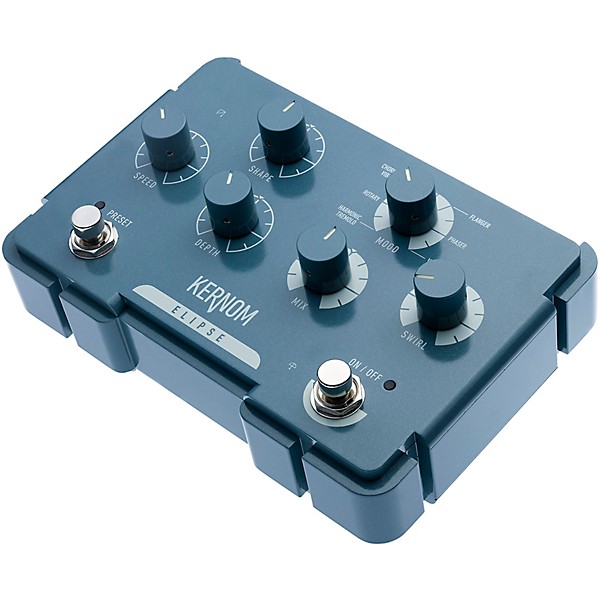 Kernom Elipse Modulation Effects Pedal Teal