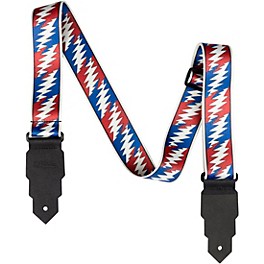 D'Angelico Grateful Dead Guitar Strap Bolt