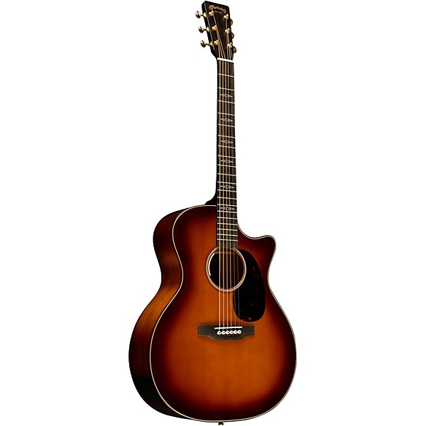 Martin GPCE Inception Acoustic-Electric Guitar Gloss Amber Fade Sunburst