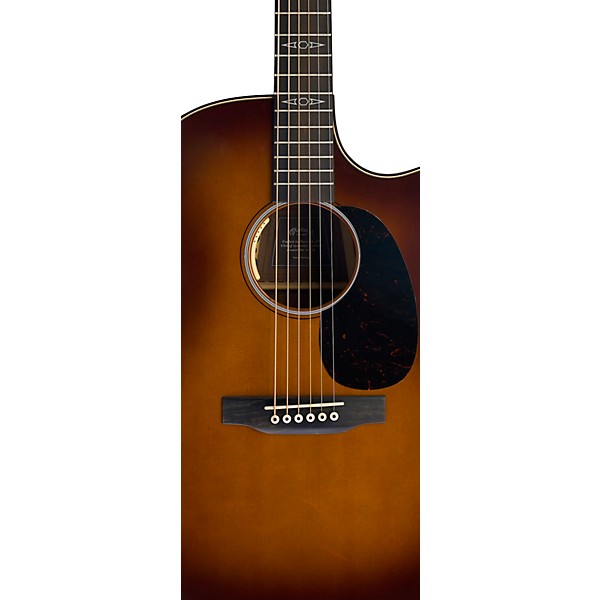 Martin GPCE Inception Acoustic-Electric Guitar Gloss Amber Fade Sunburst
