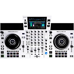 Open Box Denon DJ SC Live 4 4-Deck Standalone DJ System Level 1 White