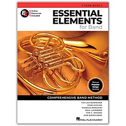 Hal Leonard Essential Elements for Band - F Horn Book 2 With Online Resources (Revised)