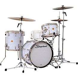 Slingerland Radio King 3-Piece Shell Pack With 18" Bass Drum White Marine Pearl