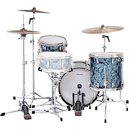 Slingerland Radio King 3-Piece Shell Pack With 18" Bass Drum Black Diamond Pearl