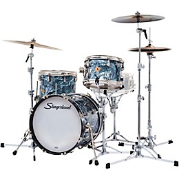 Slingerland Radio King 3-Piece Shell Pack With 18" Bass Drum Black Diamond Pearl