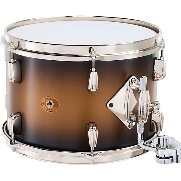 Slingerland Radio King 3-Piece Shell Pack With 18" Bass Drum Black and Gold Lacquer