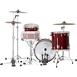 Slingerland Radio King 3-Piece Drum Shell Pack With 18" Bass Drum - Maroon Glass