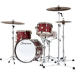 Slingerland Radio King 3-Piece Drum Shell Pack With 18" Bass Drum - Maroon Glass