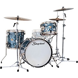 Slingerland Radio King 3-Piece Shell Pack With 20" Bass Drum Black Diamond Pearl