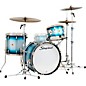 Slingerland Radio King 3-Piece Shell Pack With 20" Bass Drum Blue and Silver Lacquer thumbnail