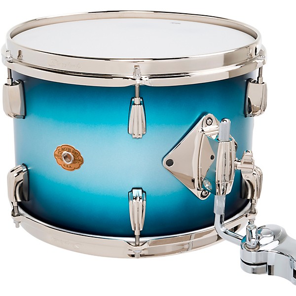 Slingerland Radio King 3-Piece Shell Pack With 20" Bass Drum Blue and Silver Lacquer