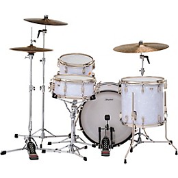 Slingerland Radio King 4-Piece Shell Pack With 20" Bass Drum and Snare White Marine Pearl