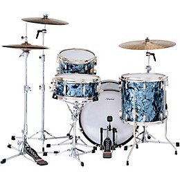 Slingerland Radio King 4-Piece Shell Pack With 20" Bass Drum and Snare Black Diamond Pearl