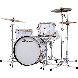 Slingerland Radio King 4-Piece Shell Pack With 22" Bass Drum White Marine Pearl