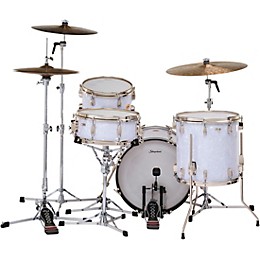 Slingerland Radio King 4-Piece Shell Pack With 18" Bass Drum and Snare White Marine Pearl