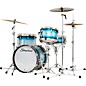 Slingerland Radio King 4-Piece Shell Pack With 18" Bass Drum and Snare Blue and Silver Lacquer