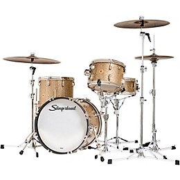 Slingerland Radio King 4-Piece Drum Shell Pack With 18" Bass Drum and 14" Snare - Gold Glass