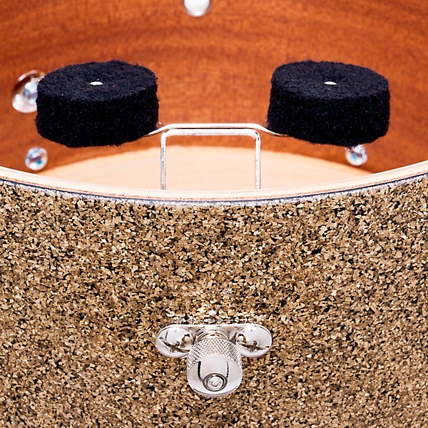 Slingerland Radio King 4-Piece Drum Shell Pack With 18" Bass Drum and 14" Snare - Gold Glass