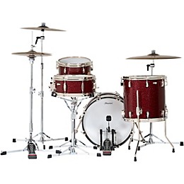 Slingerland Radio King 4-Piece Drum Shell Pack With 18" Bass Drum and 14" Snare - Maroon Glass