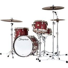 Slingerland Radio King 4-Piece Drum Shell Pack With 18" Bass Drum and 14" Snare - Maroon Glass