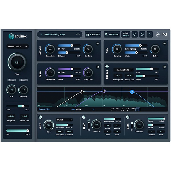 iZotope Equinox Reverb Plugin