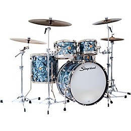 Slingerland Radio King 5-Piece Shell Pack With 22" Bass Drum & Snare Drum Black Diamond Pearl