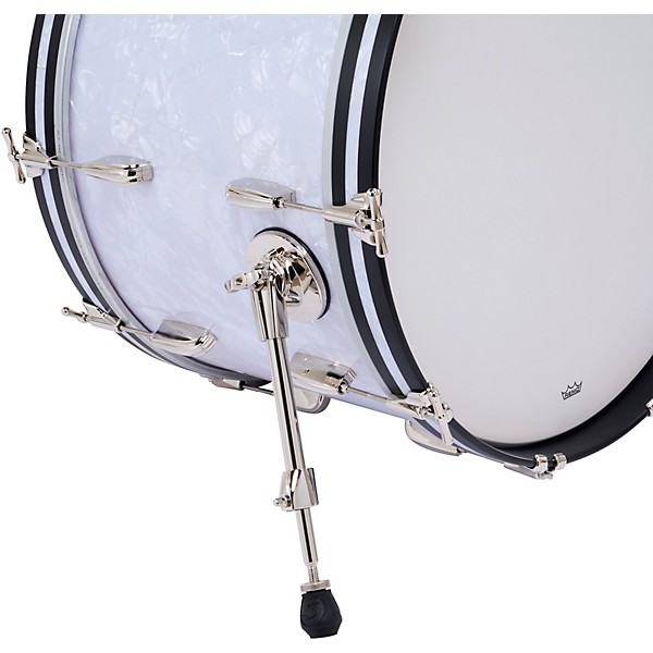 Slingerland Radio King 4-Piece Shell Pack With 24" Bass Drum & Snare Drum White Marine Pearl