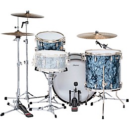 Slingerland Radio King 3-Piece Shell Pack With 22" Bass Drum Black Diamond Pearl