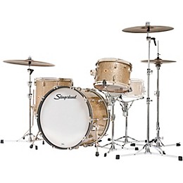 Slingerland Radio King 3-Piece Drum Shell Pack With 22" Bass Drum - Gold Glass