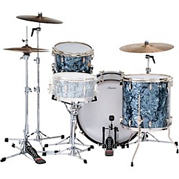 Slingerland Radio King 3-Piece Shell Pack With 24" Bass Drum Black Diamond Pearl