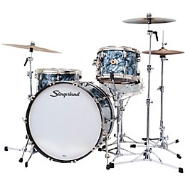 Slingerland Radio King 3-Piece Shell Pack With 24" Bass Drum Black Diamond Pearl