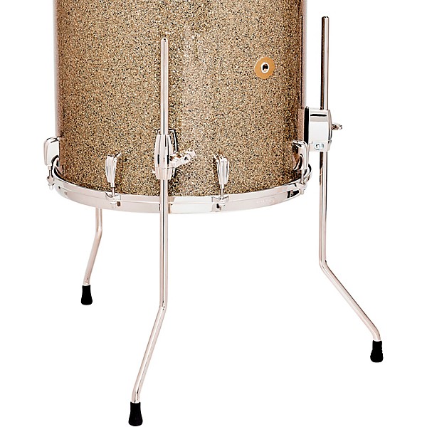 Slingerland Radio King 3-Piece Drum Shell Pack With 24" Bass Drum - Gold Glass