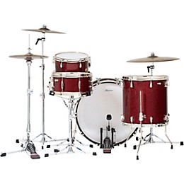 Slingerland Radio King 4-Piece Drum Shell Pack With 24" Bass Drum and 14" Snare - Maroon Glass