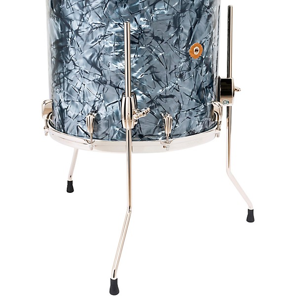 Slingerland Radio King 5-Piece Shell Pack With 24" Bass Drum and Snare Black Diamond Pearl