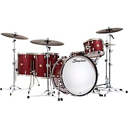 Slingerland Radio King 5-Piece Drum Shell Pack With 24" Bass Drum and 14" Snare - Maroon Glass
