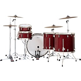 Slingerland Radio King 5-Piece Drum Shell Pack With 24" Bass Drum and 14" Snare - Maroon Glass
