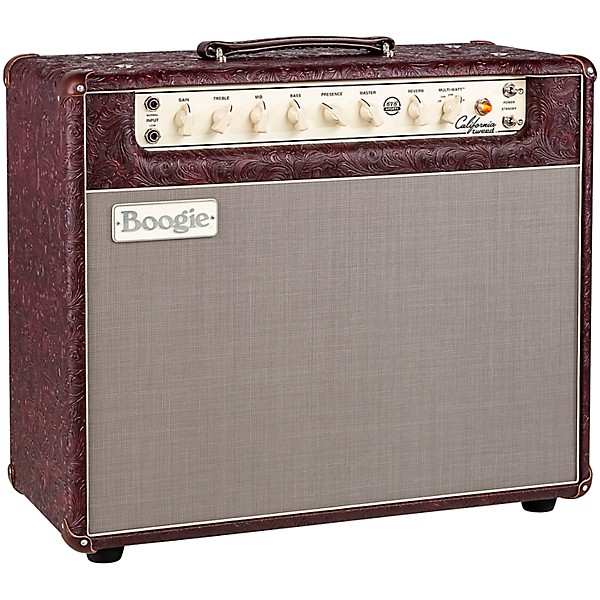 MESA/Boogie California Tweed 1x12 40W Limited Edition Tube Guitar Combo Amp Western Wine with Dark Grey Grille