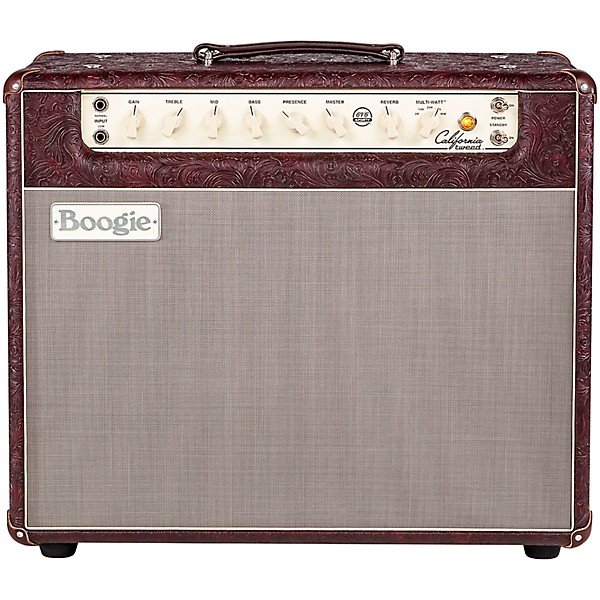 MESA/Boogie California Tweed 1x12 40W Limited Edition Tube Guitar Combo Amp Western Wine with Dark Grey Grille